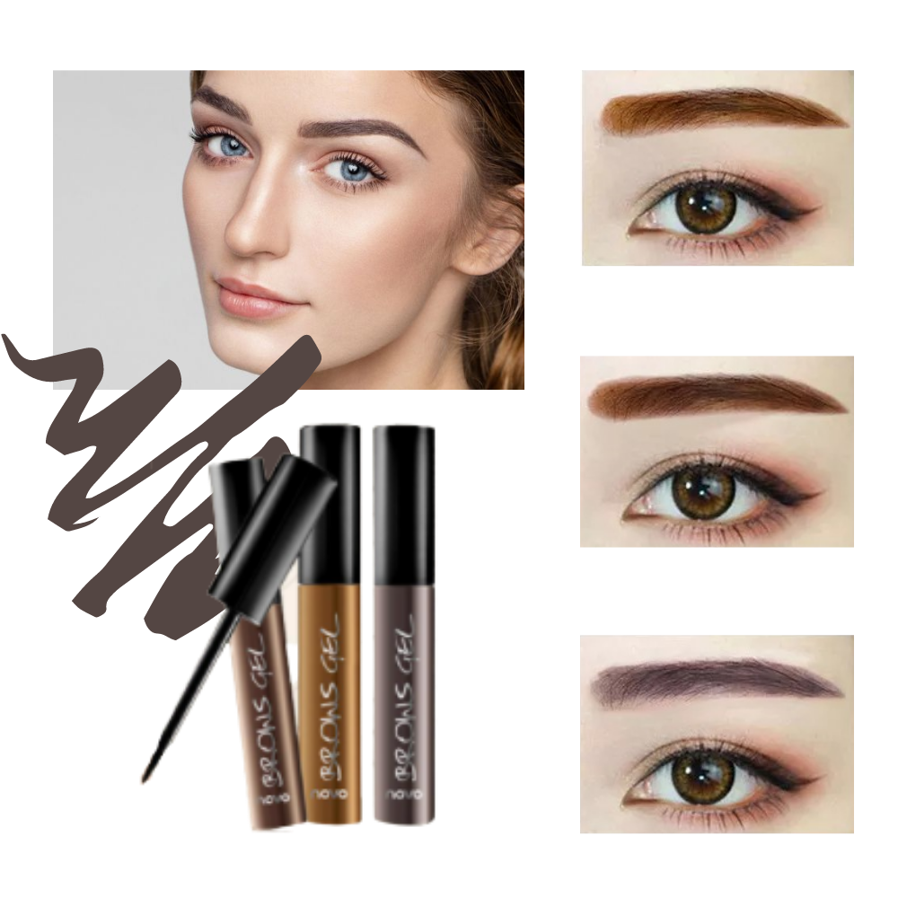 Gel teinté de tatouage des sourcils