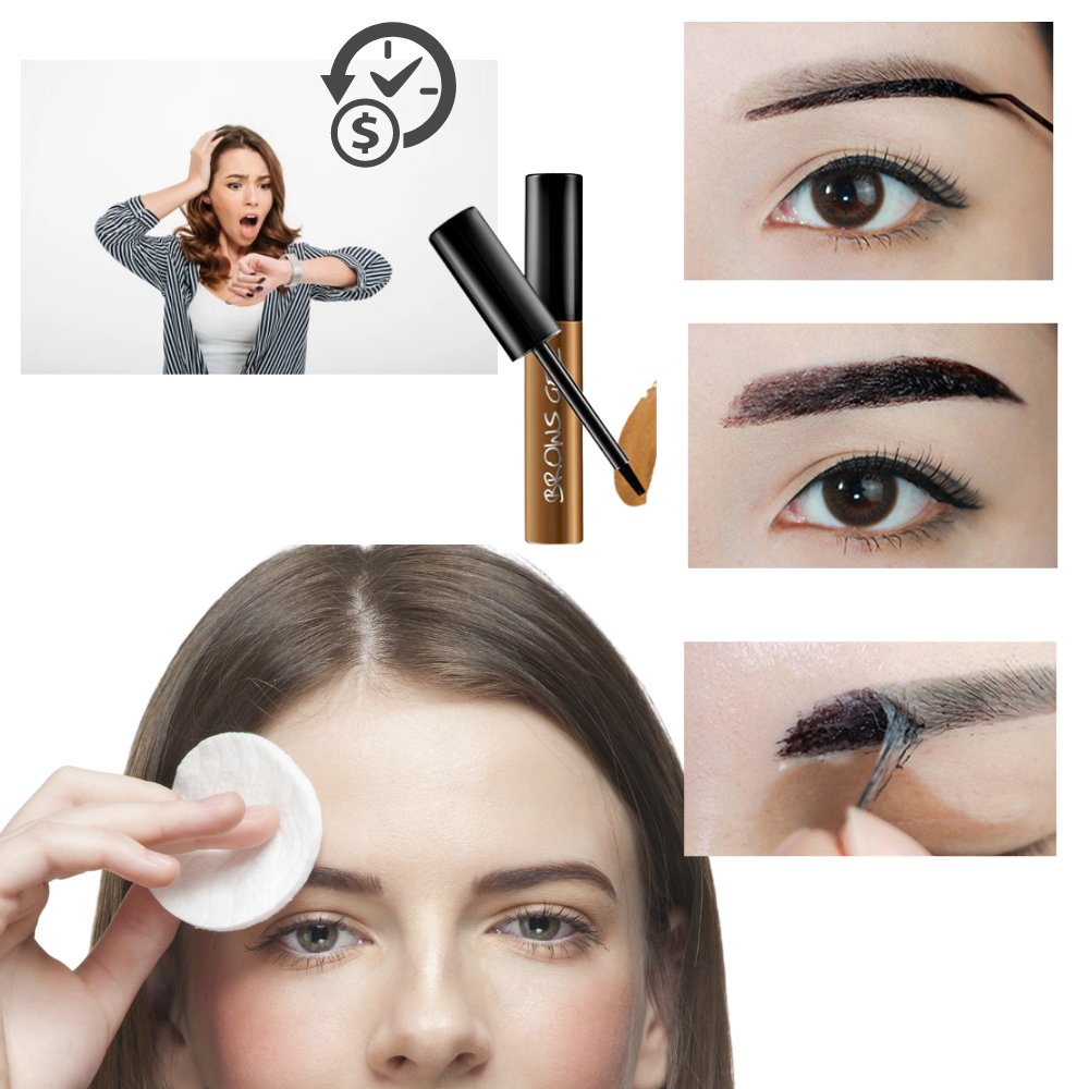 Gel teinté de tatouage des sourcils - Ozerty