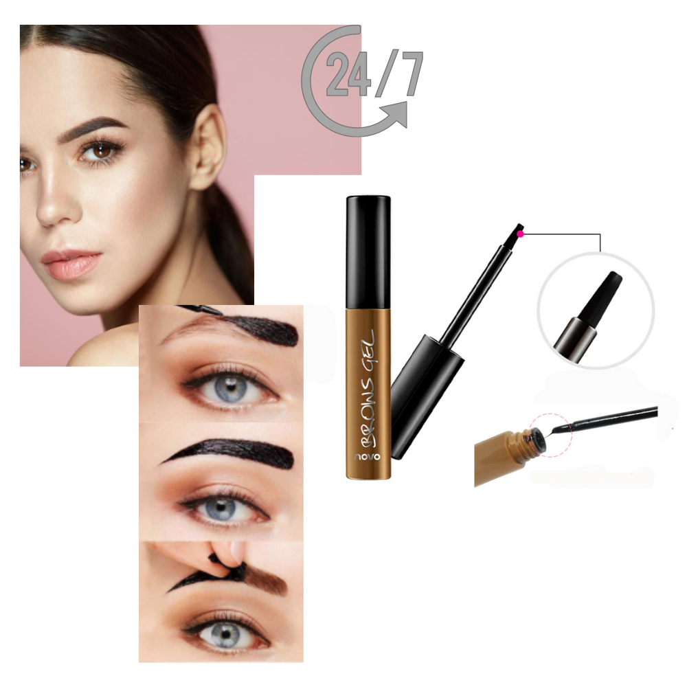 Gel teinté de tatouage des sourcils - Ozerty