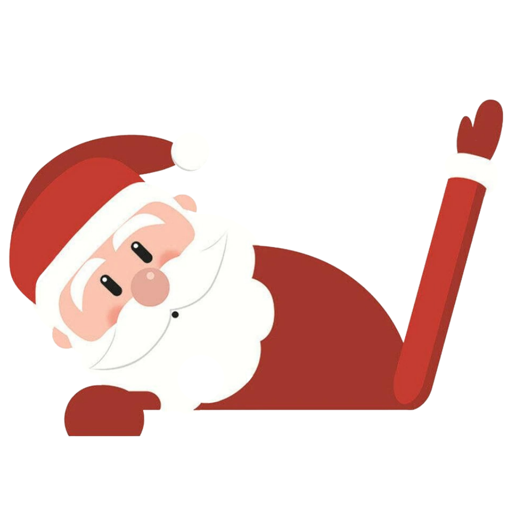 Christmas sticker for windshield wiper
