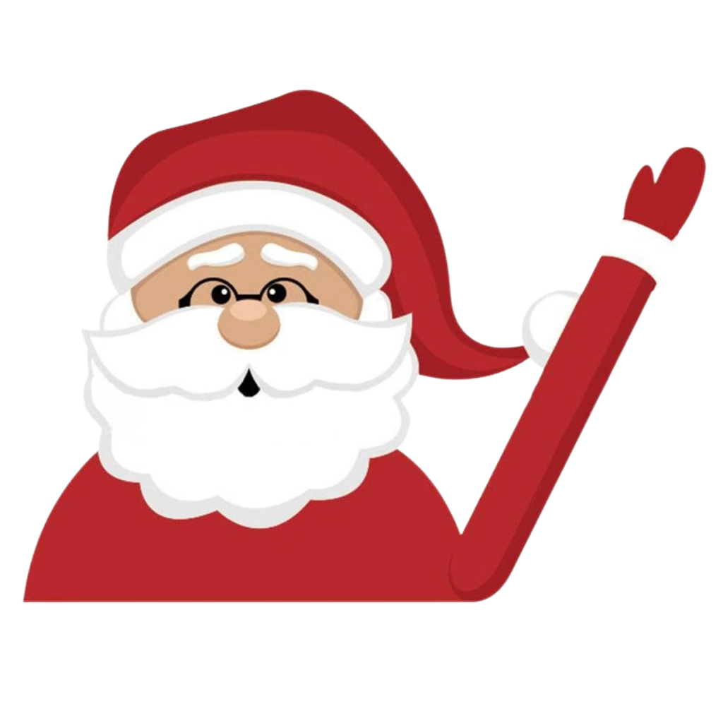 Christmas sticker for windshield wiper