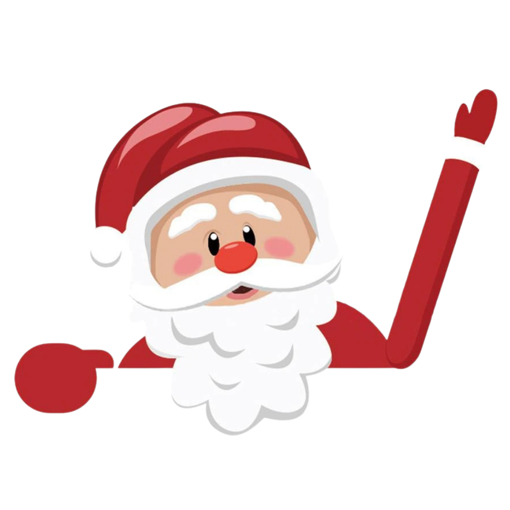 Christmas sticker for windshield wiper