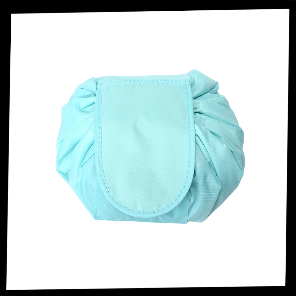 Pochette de maquillage pliable avec fermeture à cordon - Ozerty