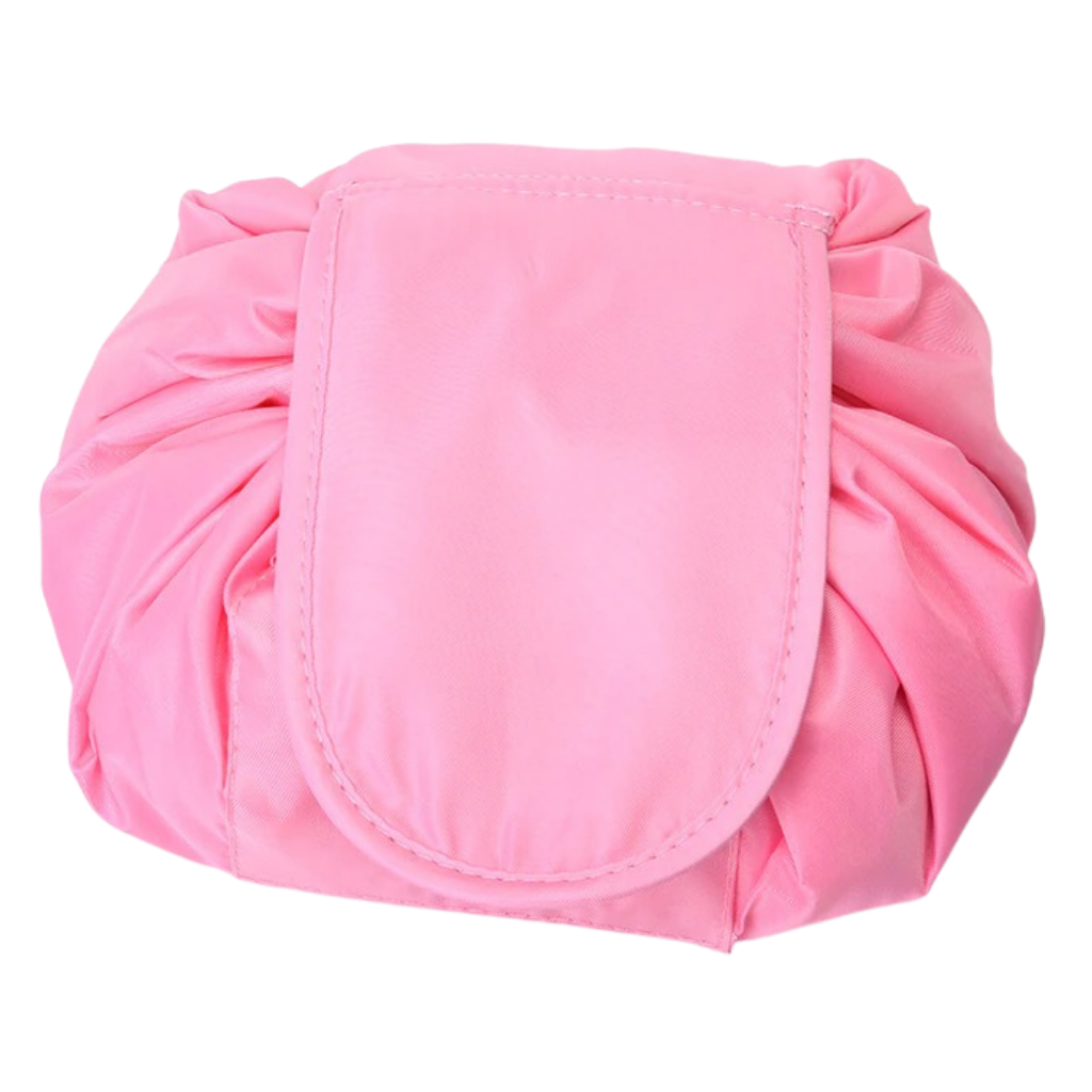 Pochette de maquillage pliable avec fermeture à cordon - Ozerty