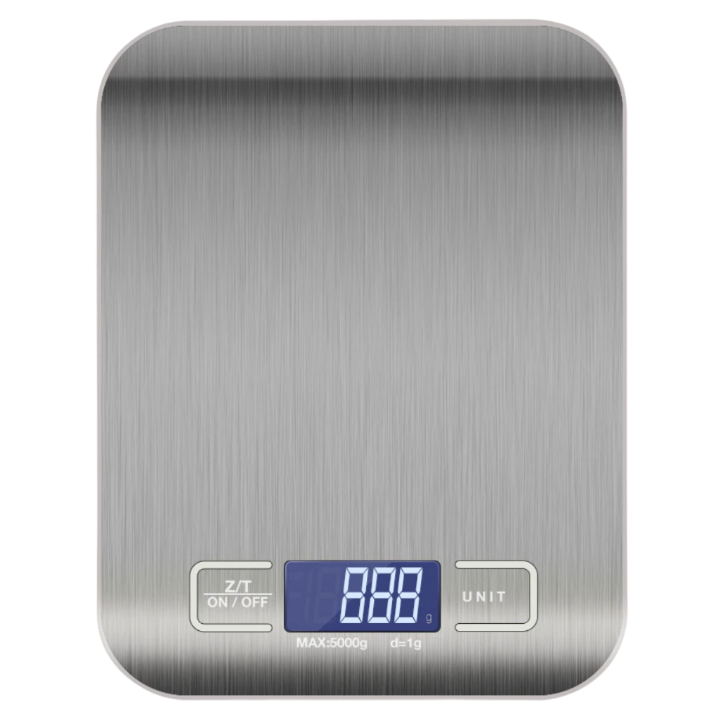 Balance de cuisine numérique LCD en acier inoxydable - Ozerty