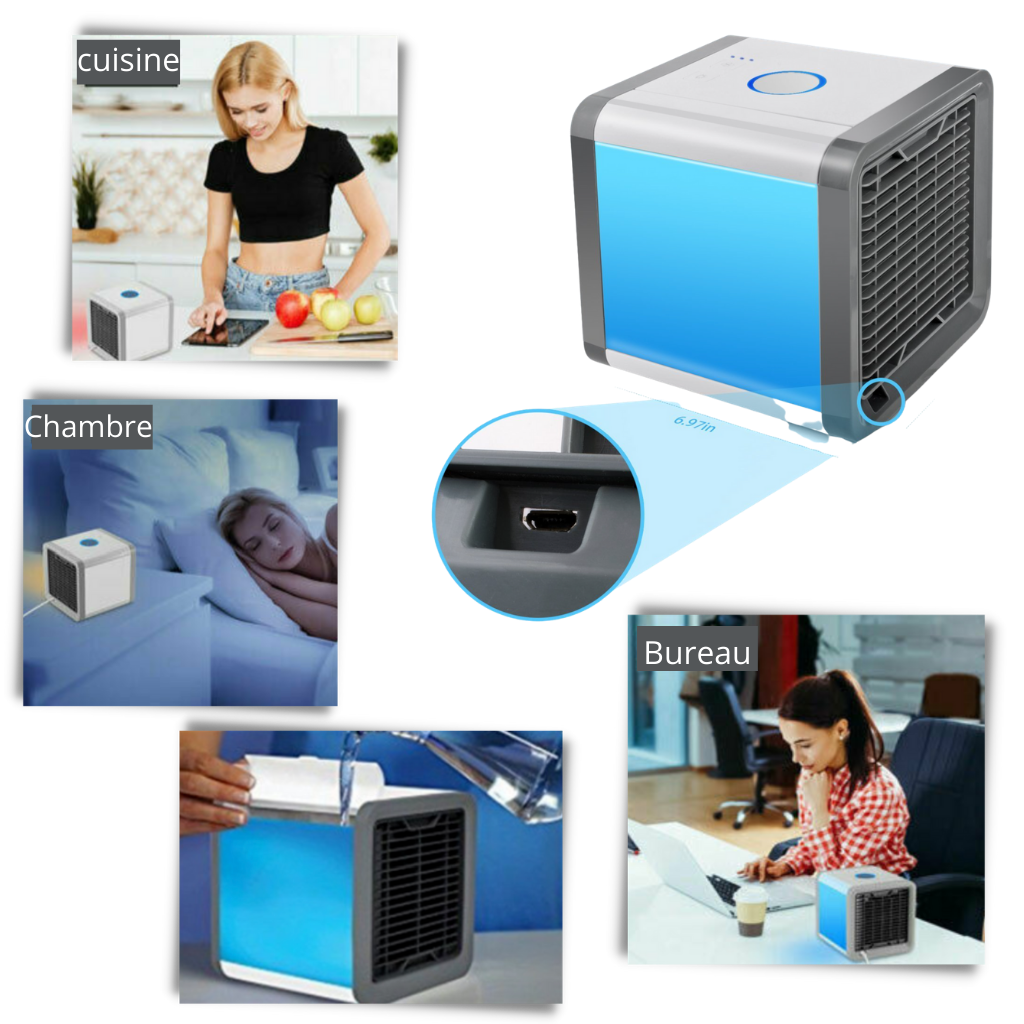 Mini climatiseur USB