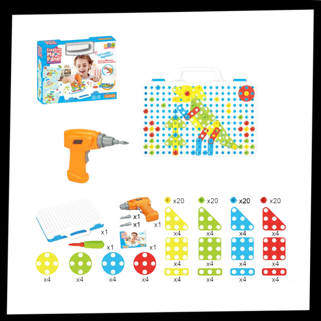 Set de perceuse à mosaïque - Ozerty