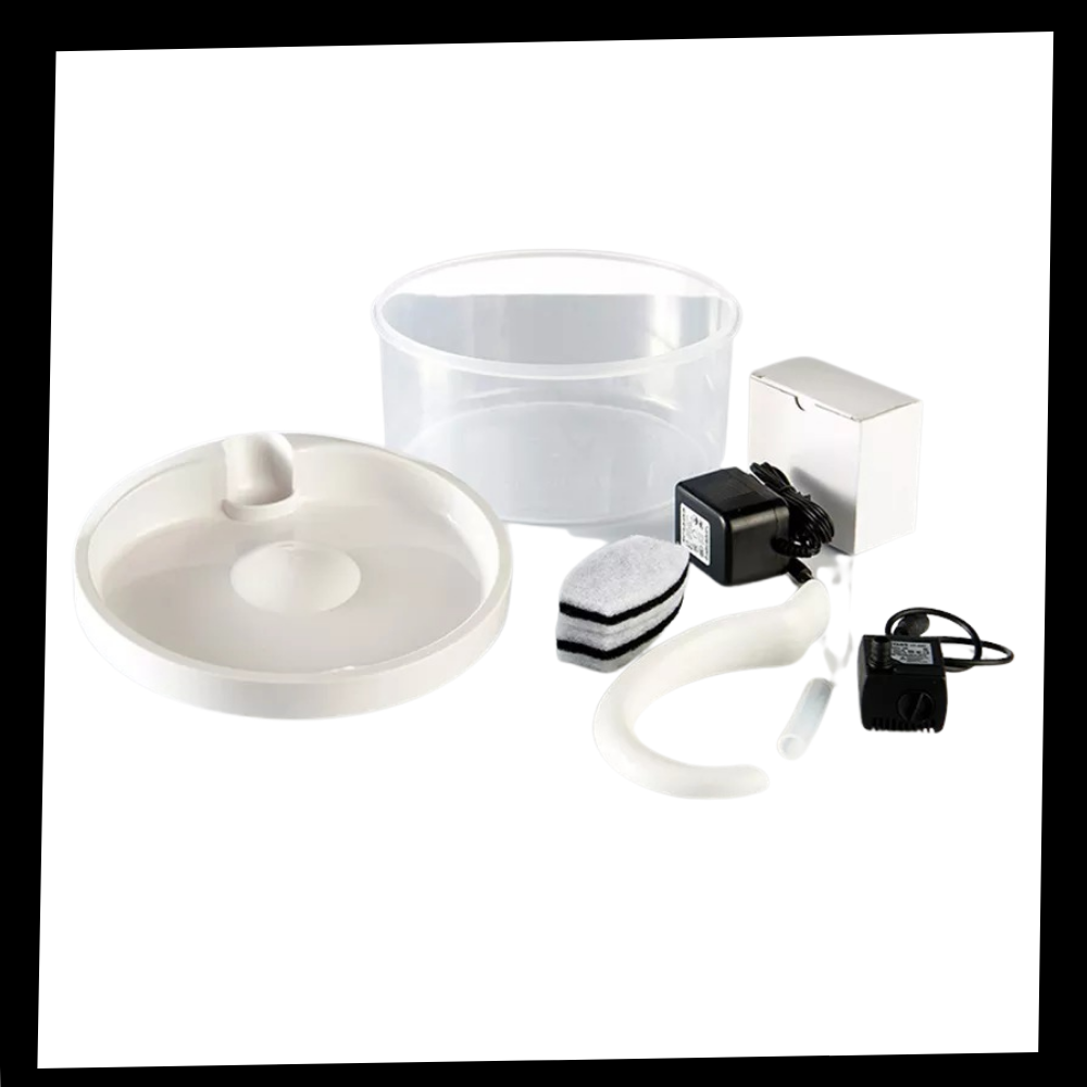 Fontaine d'eau automatique pour chat avec lumière led - Ozerty