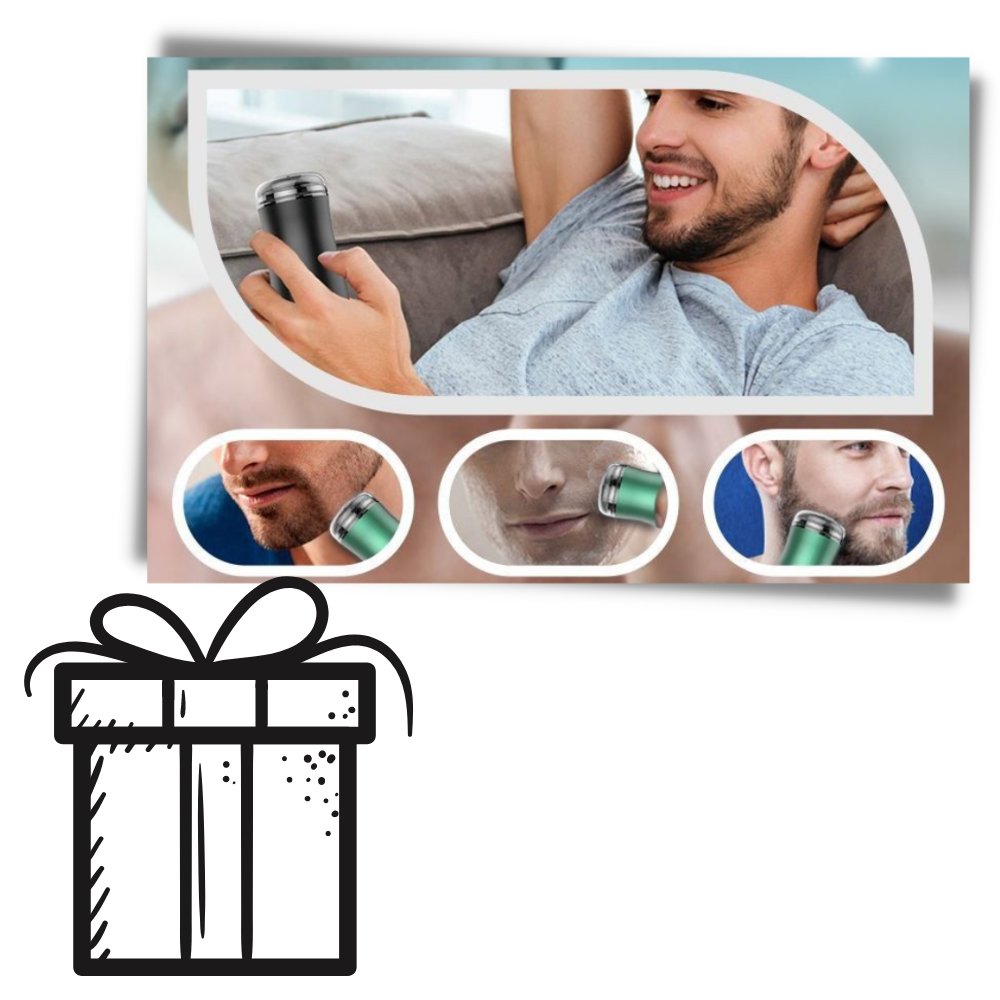 Rasoir électrique portable rechargeable - Ozerty
