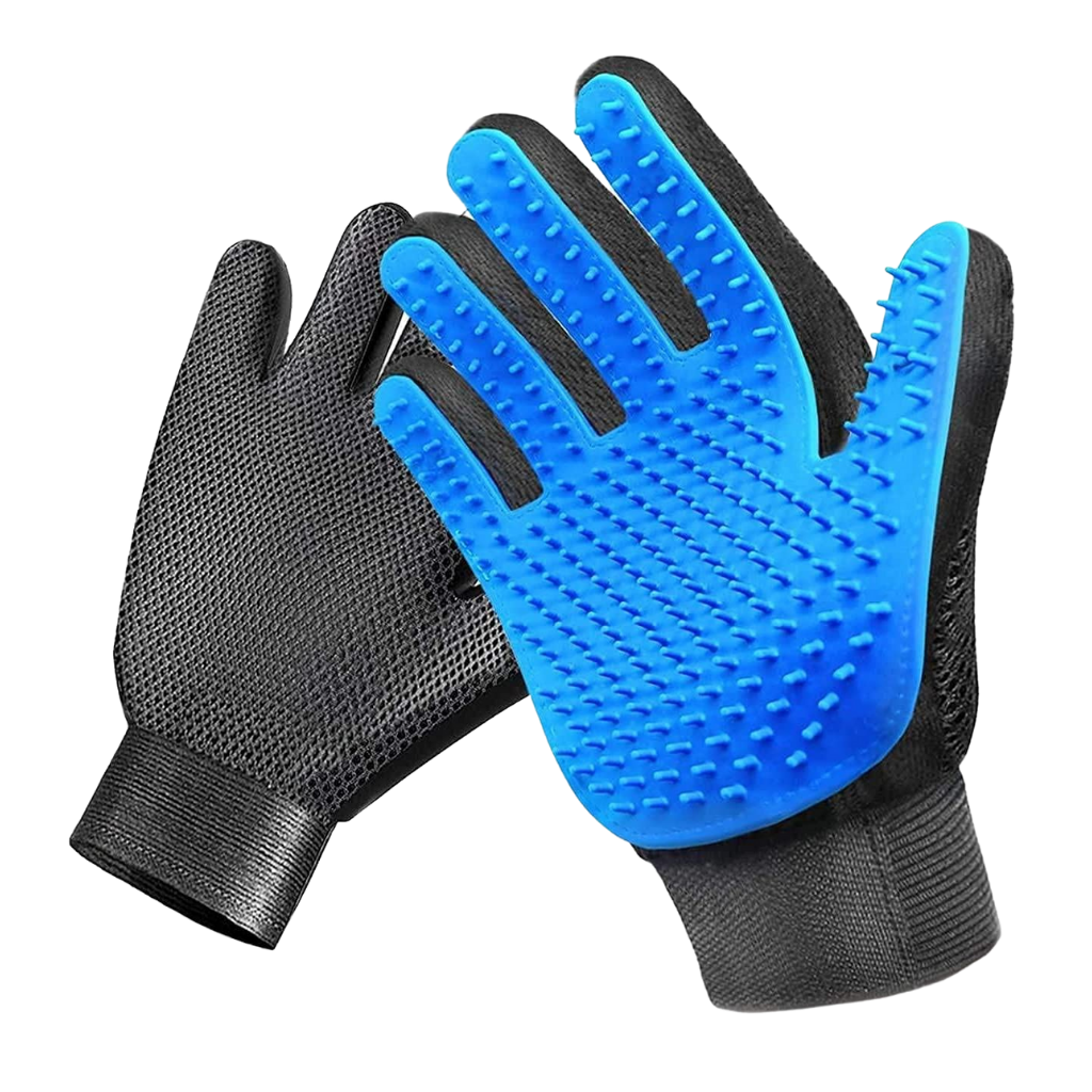 Gants de toilettage pour animaux (paire) - Ozerty