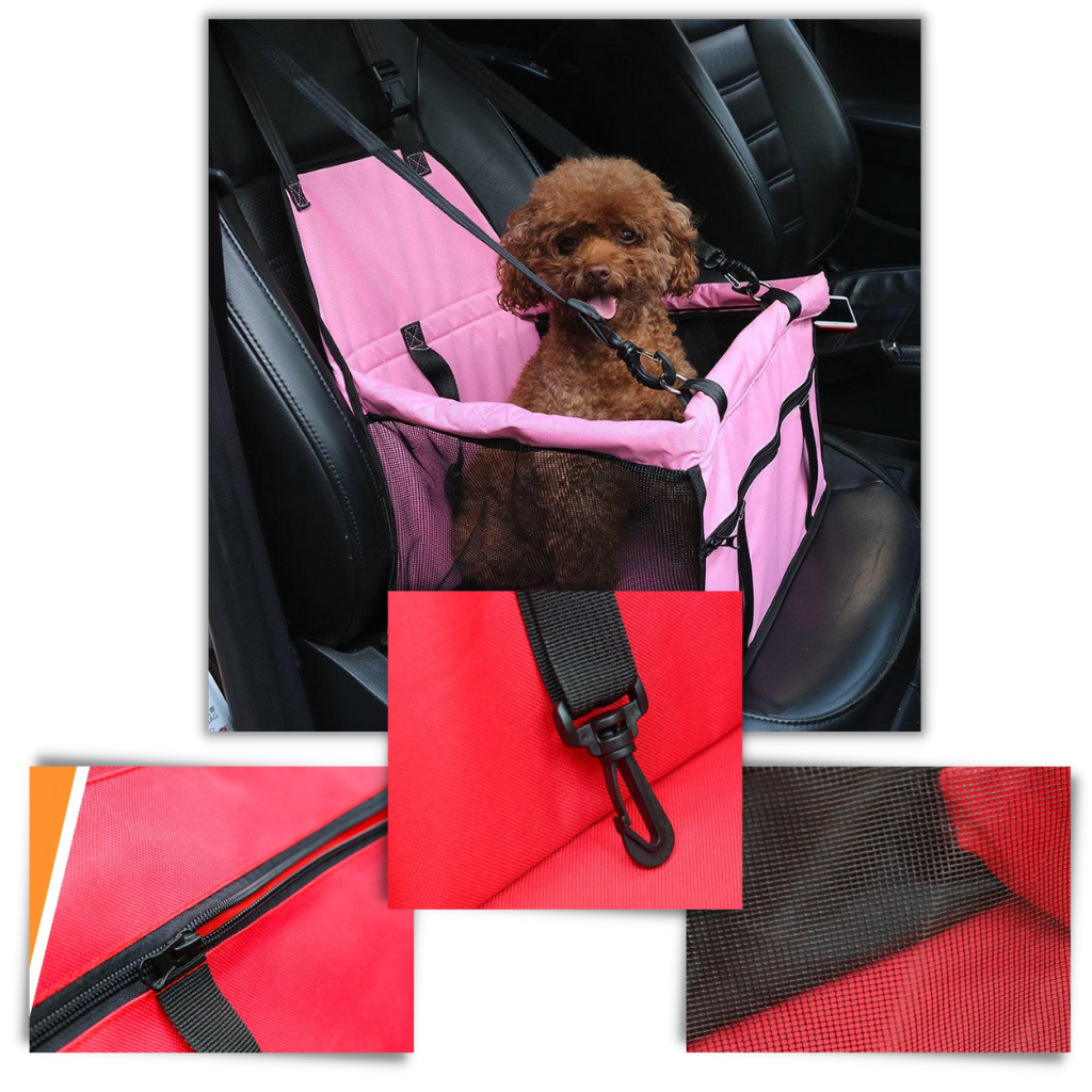 Siège auto réglable pour chien - Ozerty