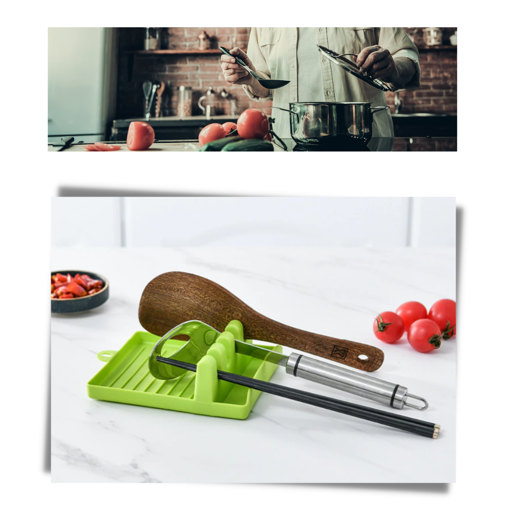 Support d'ustensiles pour spatules et cuillères - Ozerty