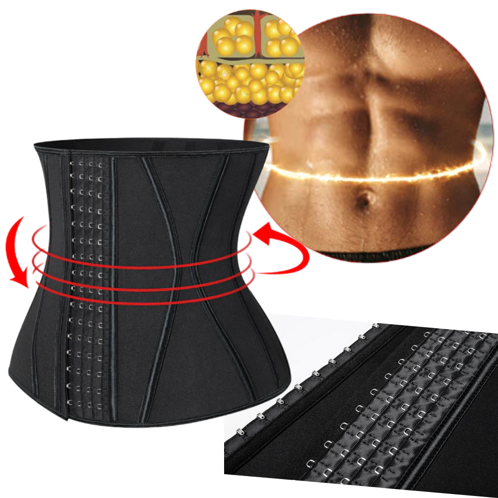 Ceinture de sauna à double sangle - Ozerty