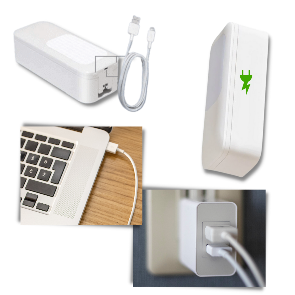 Support pour smartphone Kit d'éclairage bluetooth intégré - Ozerty