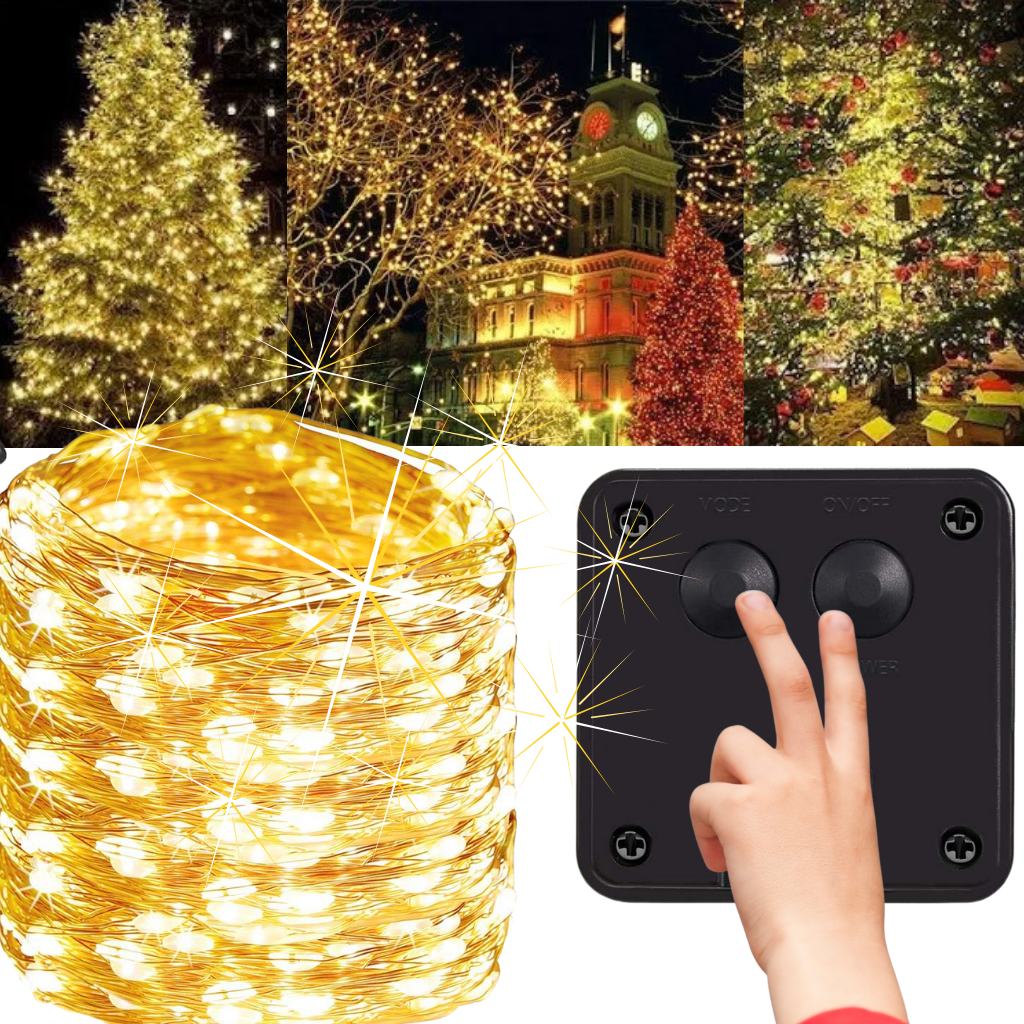 Guirlande solaire à LED - Ozerty