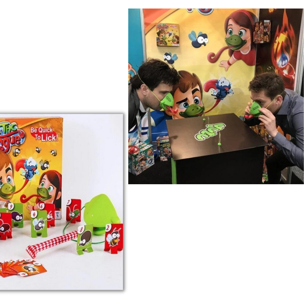 Jeu de Puzzle Tic Tac Langue - Ozerty
