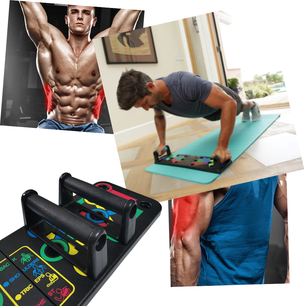 Planche d'entraînement 9 en 1 power up