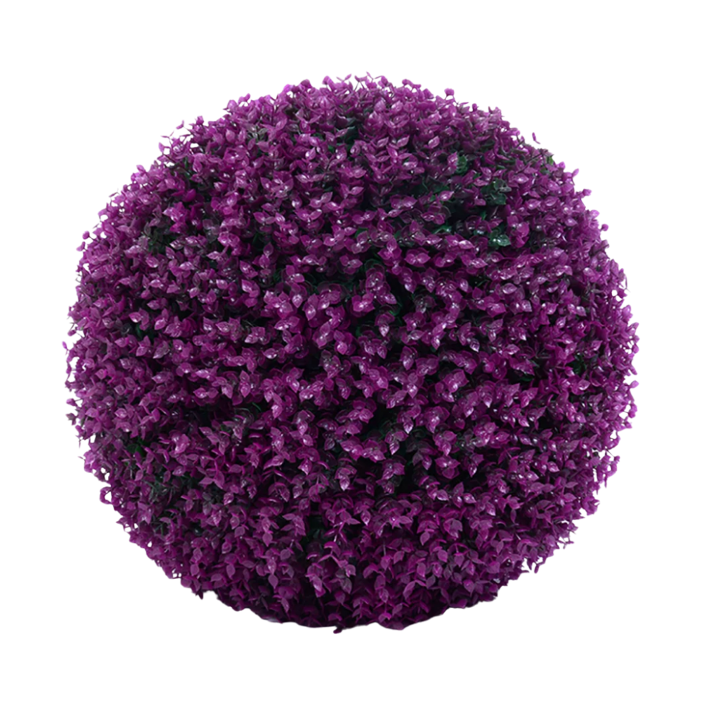 Boules de gazon topiaire artificiel -Pourpre/25 cmPourpre/30 cmPourpre/40cm - Ozerty