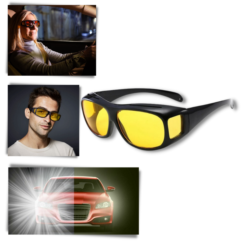 Lunettes de clarté pour la conduite de nuit
- Ozerty