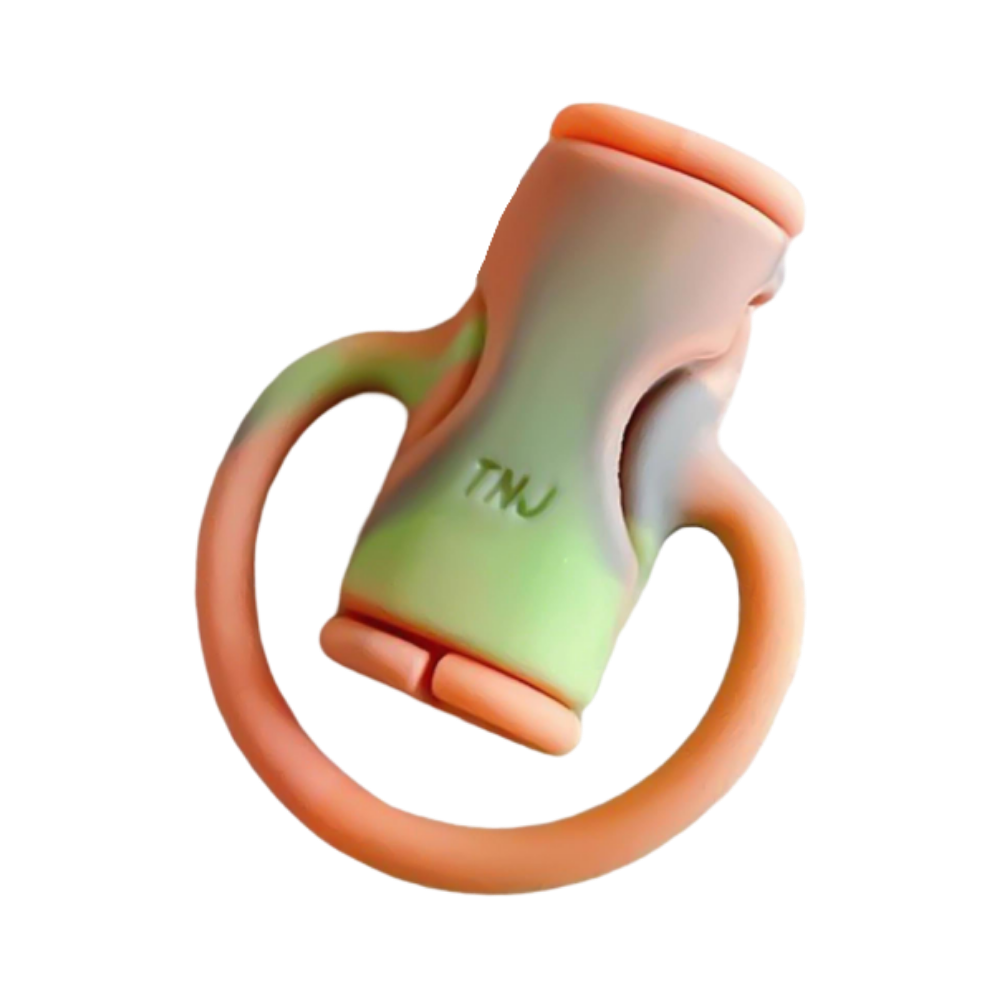 Enrouleur de câble en silicone 2 en 1

 -Orange Vert - Ozerty