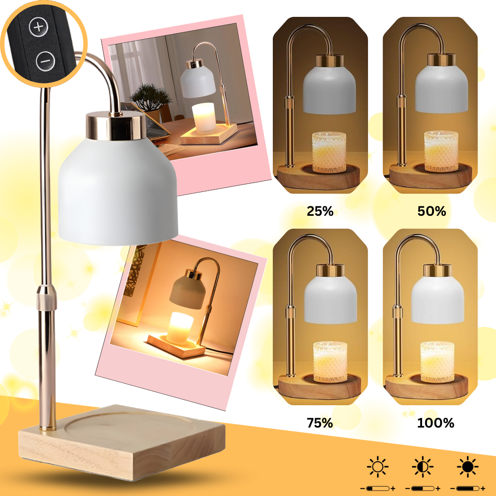 Lampe chauffe-bougie design - Ozerty