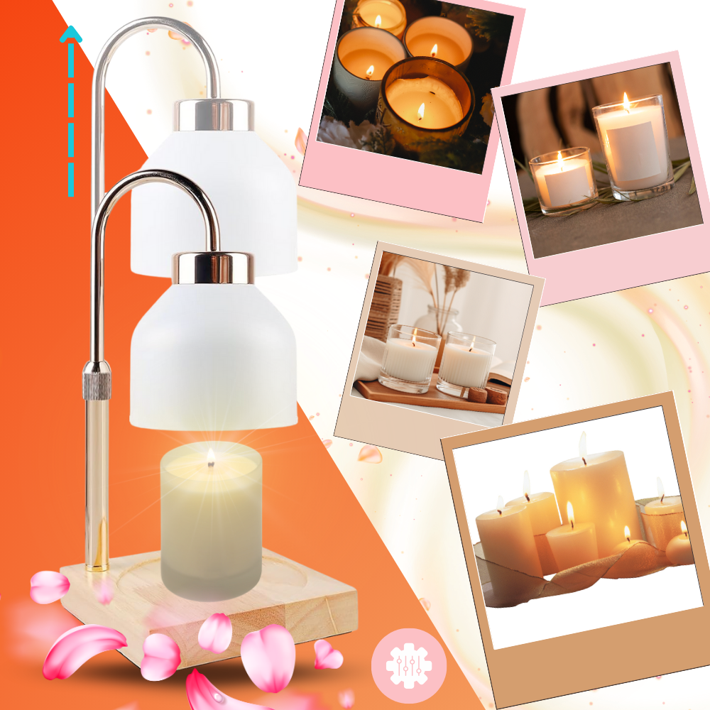 Lampe chauffe-bougie design - Ozerty