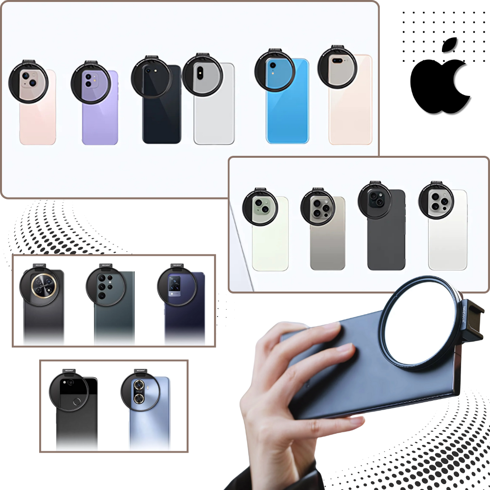 Objectif anti-fuite de lumière pour téléphone - Ozerty