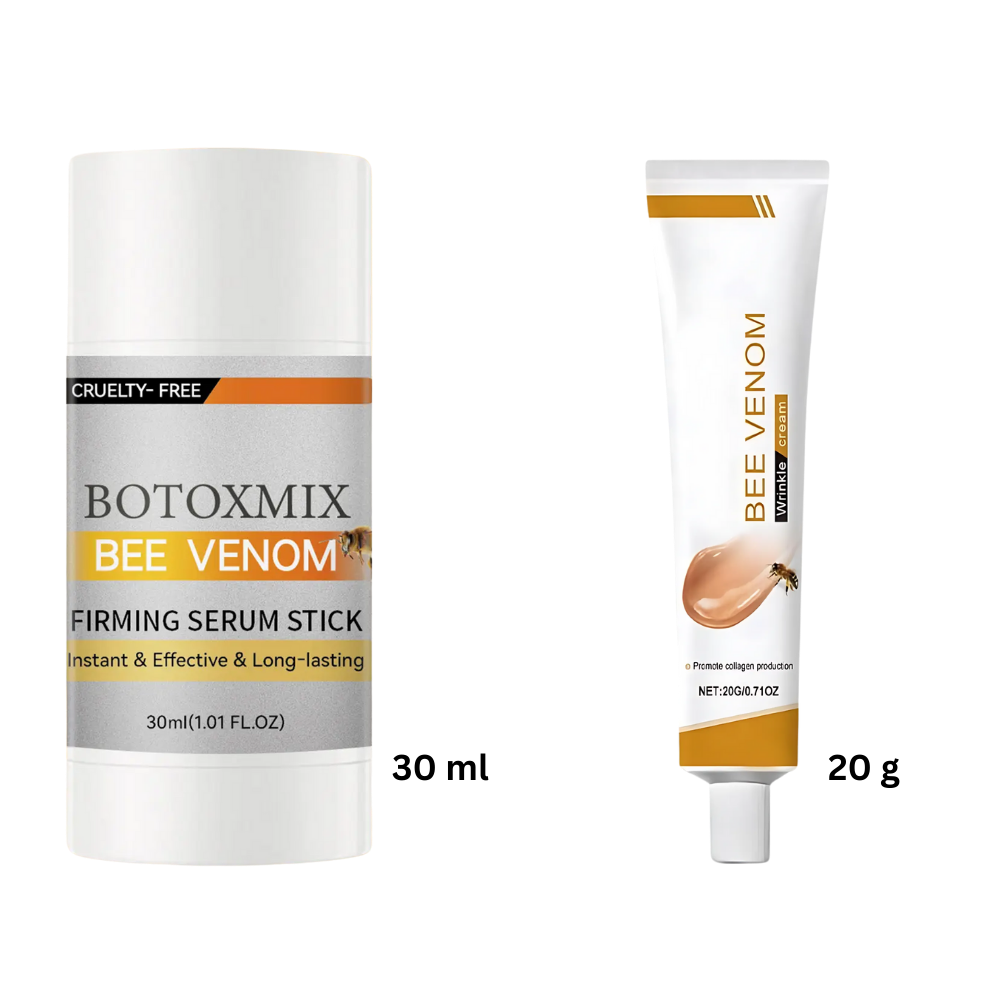 Sérum et crème anti-âge au venin d'abeille - Ozerty