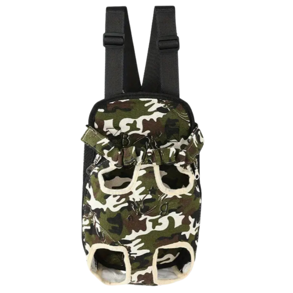 Sacs de transport respirants pour chats et chiens -Toile camouflage - Ozerty