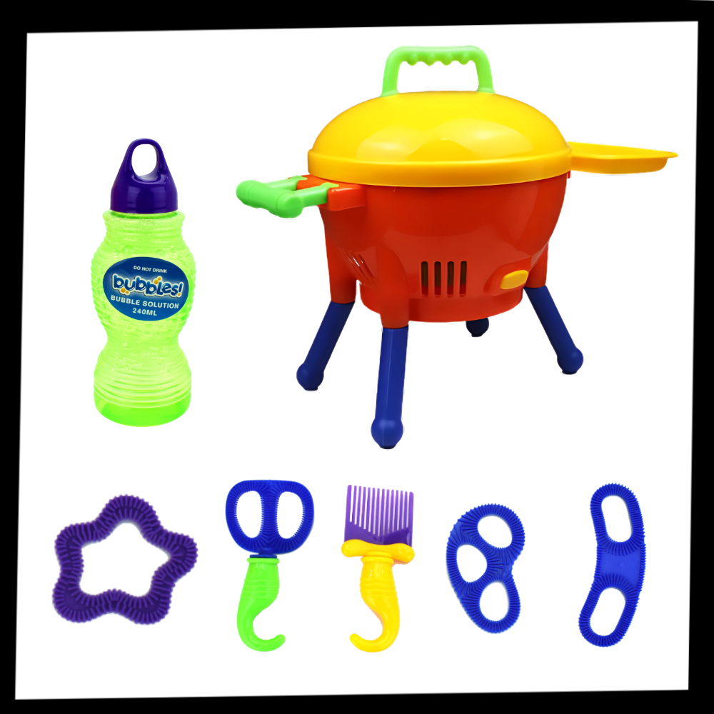 Jouet barbecue à bulles - Ozerty