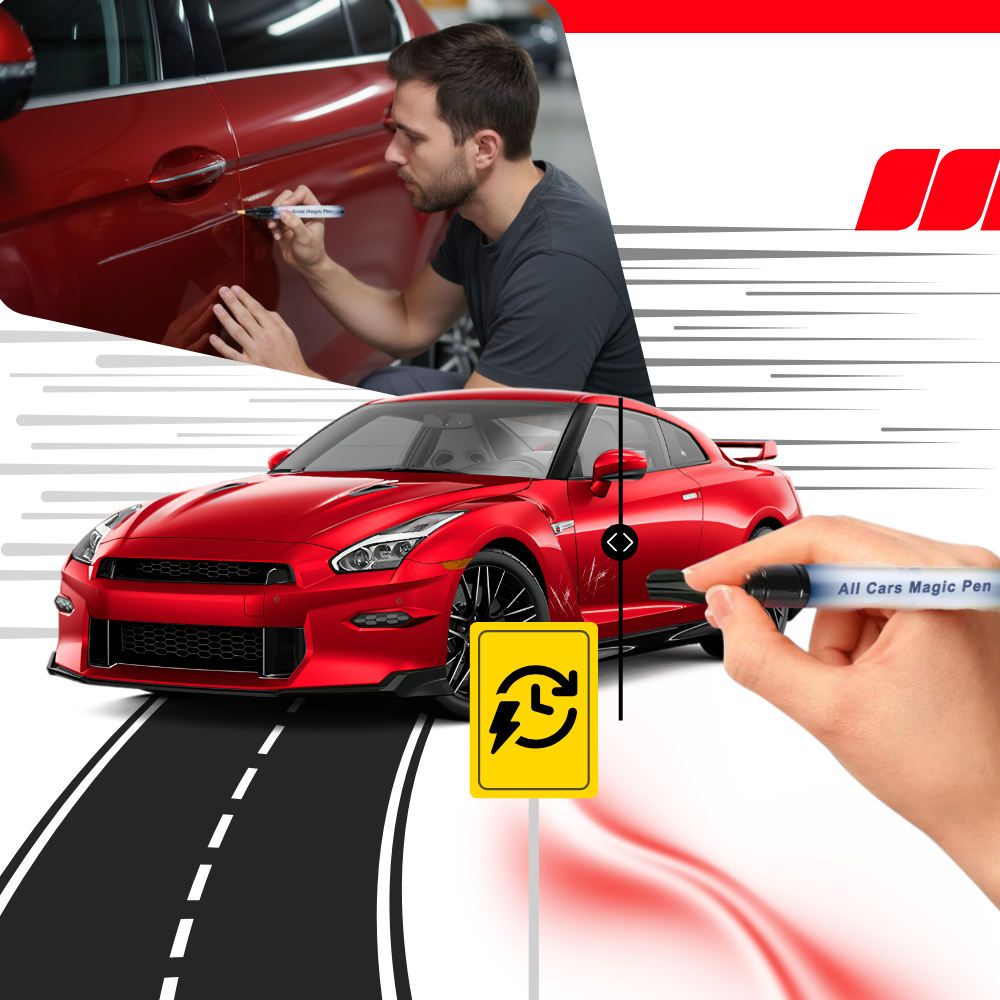 Stylo réparation de rayures pour voiture - Ozerty