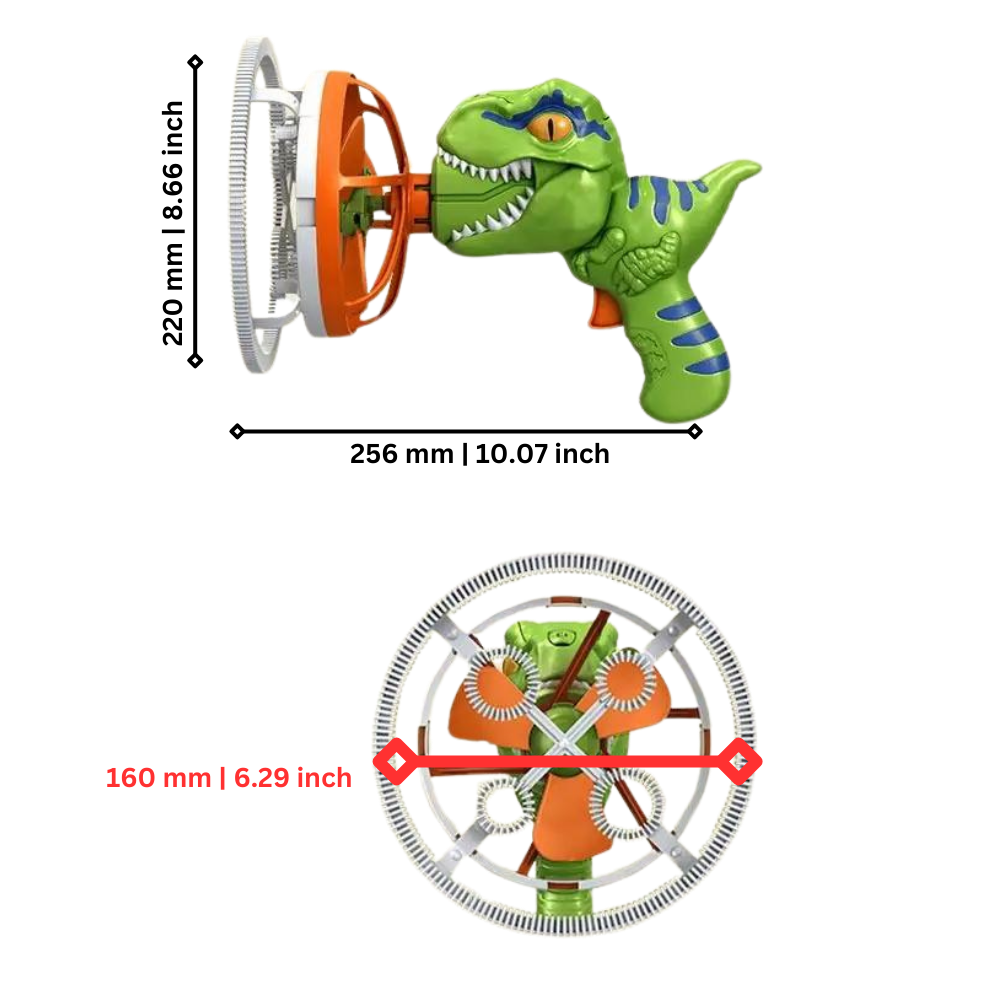 Machine à bulles colorées en forme de dinosaure

 - Ozerty