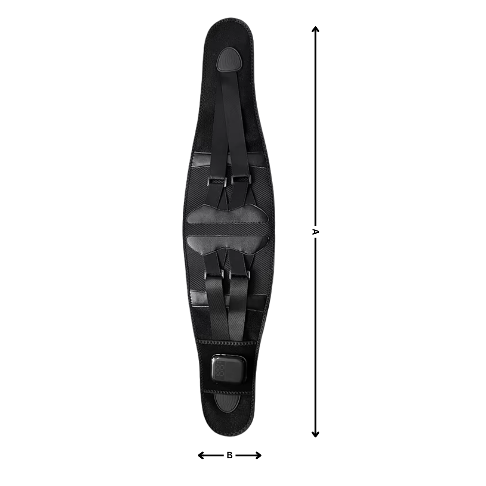 Ceinture massante et chauffante avec corset pour sciatique - Ozerty