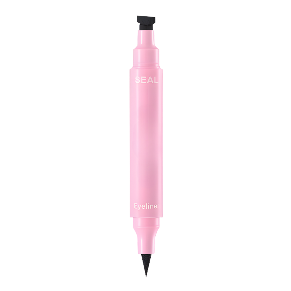 Eyeliner double têtes avec tampons de motifs -Flèche gauche - Ozerty