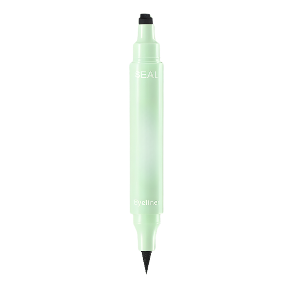 Eyeliner double têtes avec tampons de motifs -Lune - Ozerty