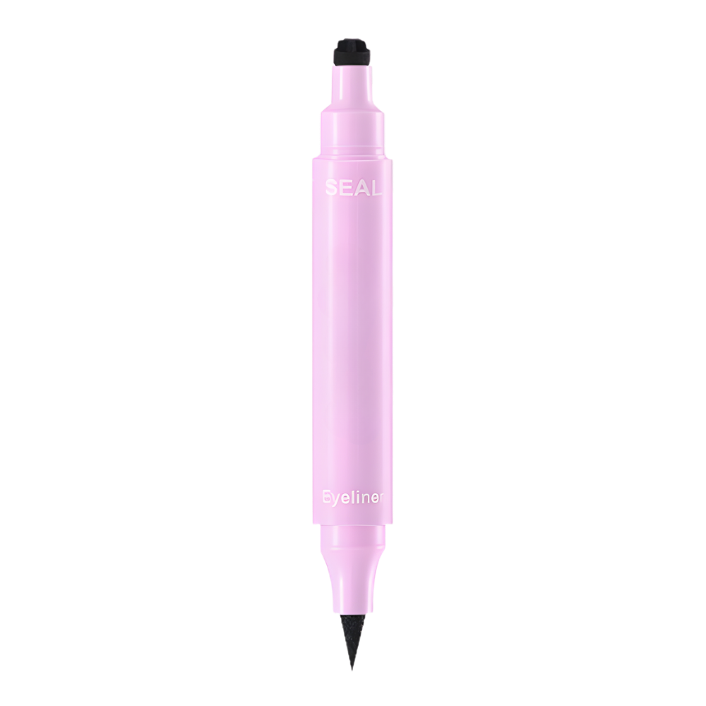 Eyeliner double têtes avec tampons de motifs -Étoile - Ozerty