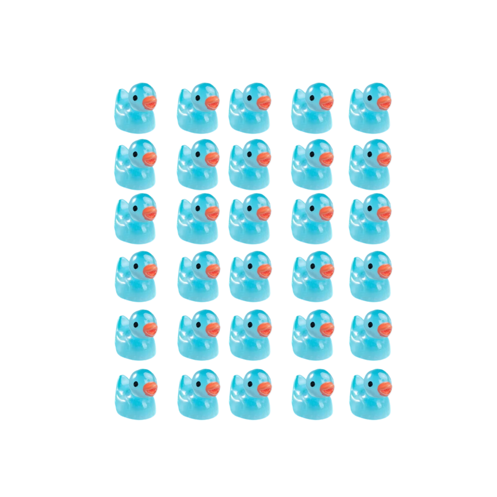 Jouet de défi petit canard -Bleu lumineux - Ozerty