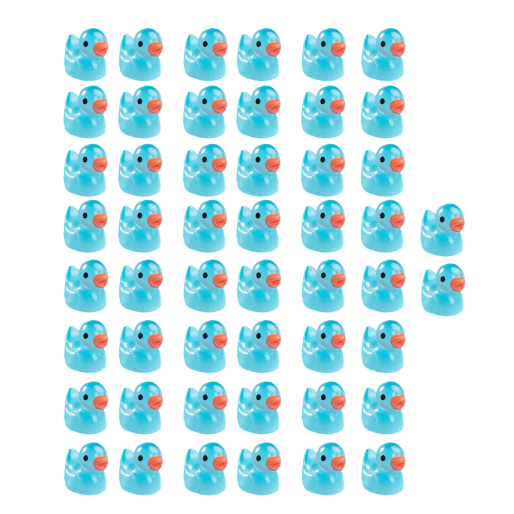 Jouet de défi petit canard -Bleu lumineux - Ozerty