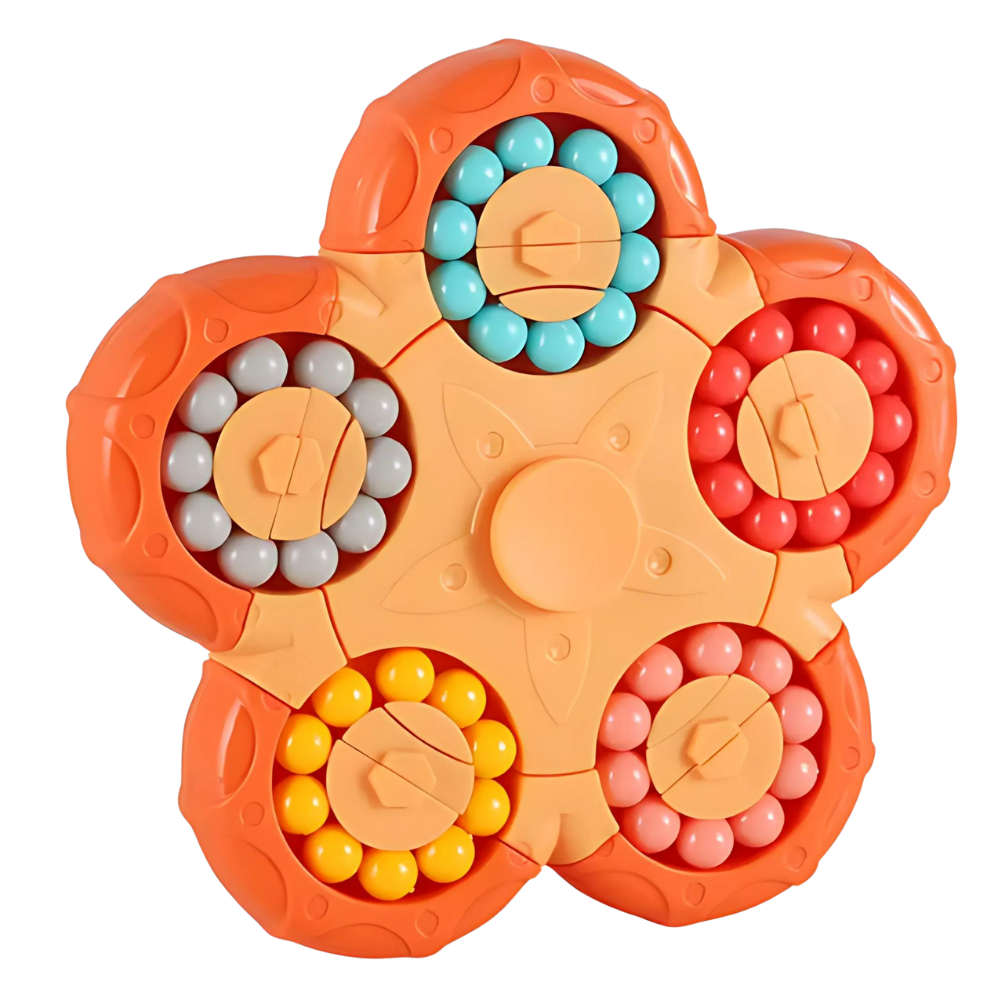 Jouet puzzle haricot magique à double usage -Orange - Ozerty