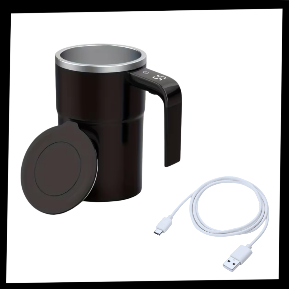 Tasse intelligente avec mélangeur automatique - Ozerty