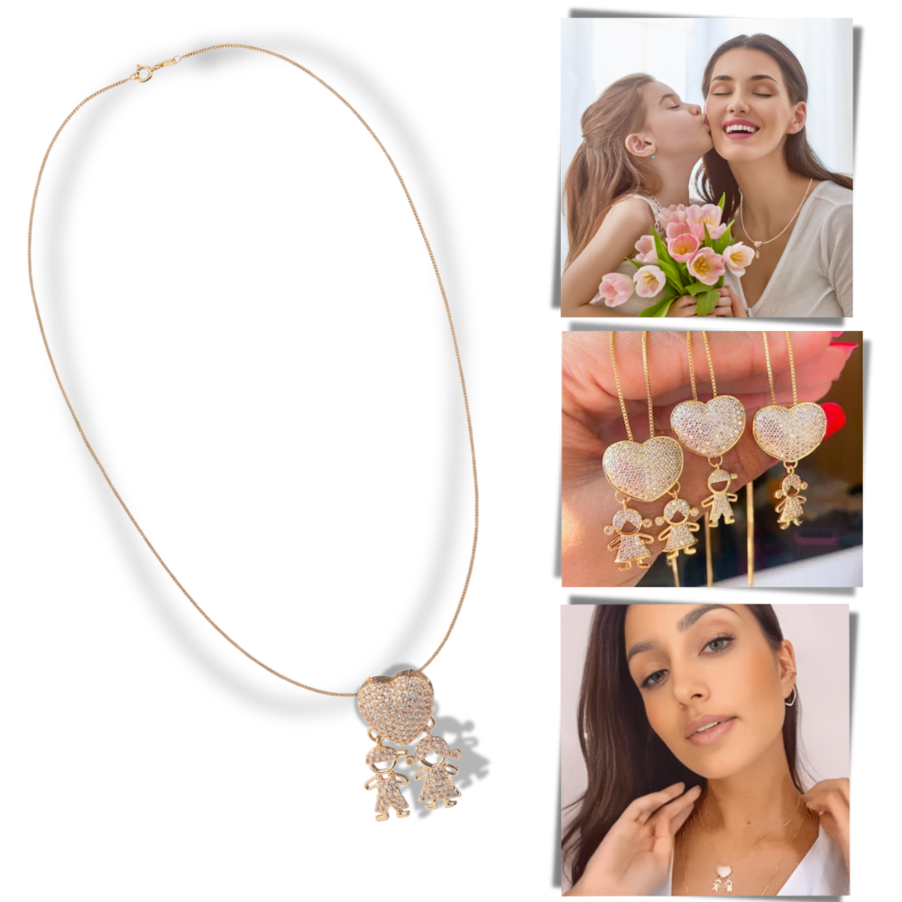 Collier élégant à breloques pour maman

 - Ozerty
