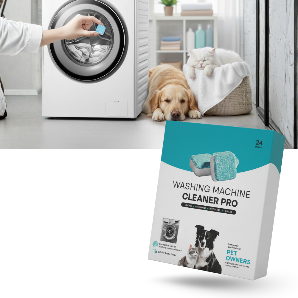 Tablettes nettoyantes aux enzymes pour lave-linge - Ozerty