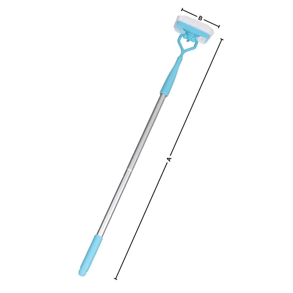 Brosse de nettoyage flexible pour plinthes - Ozerty