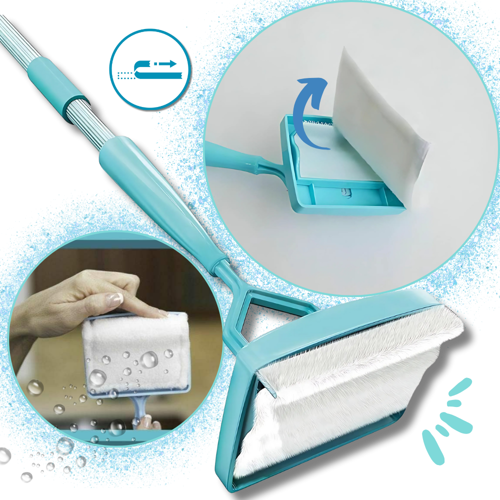 Brosse de nettoyage flexible pour plinthes - Ozerty