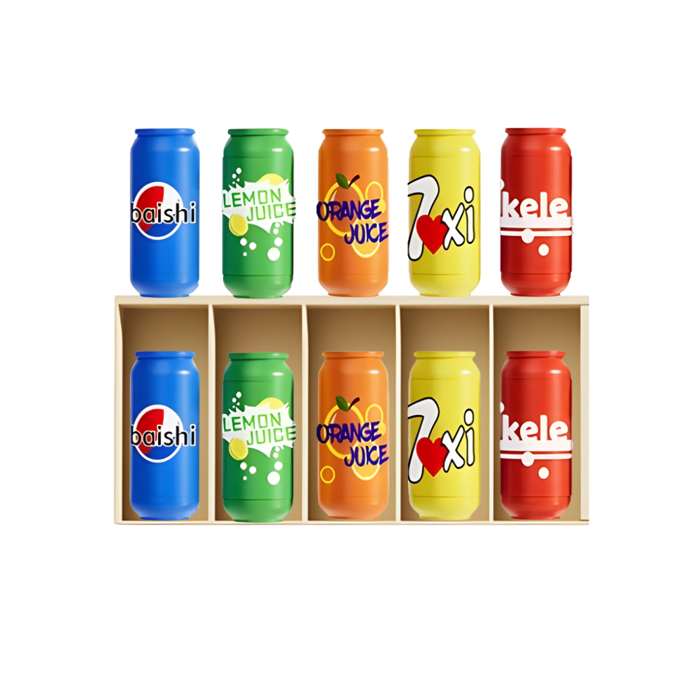 Jeu de mémoire amusant avec des canettes de soda -Moyen - Ozerty