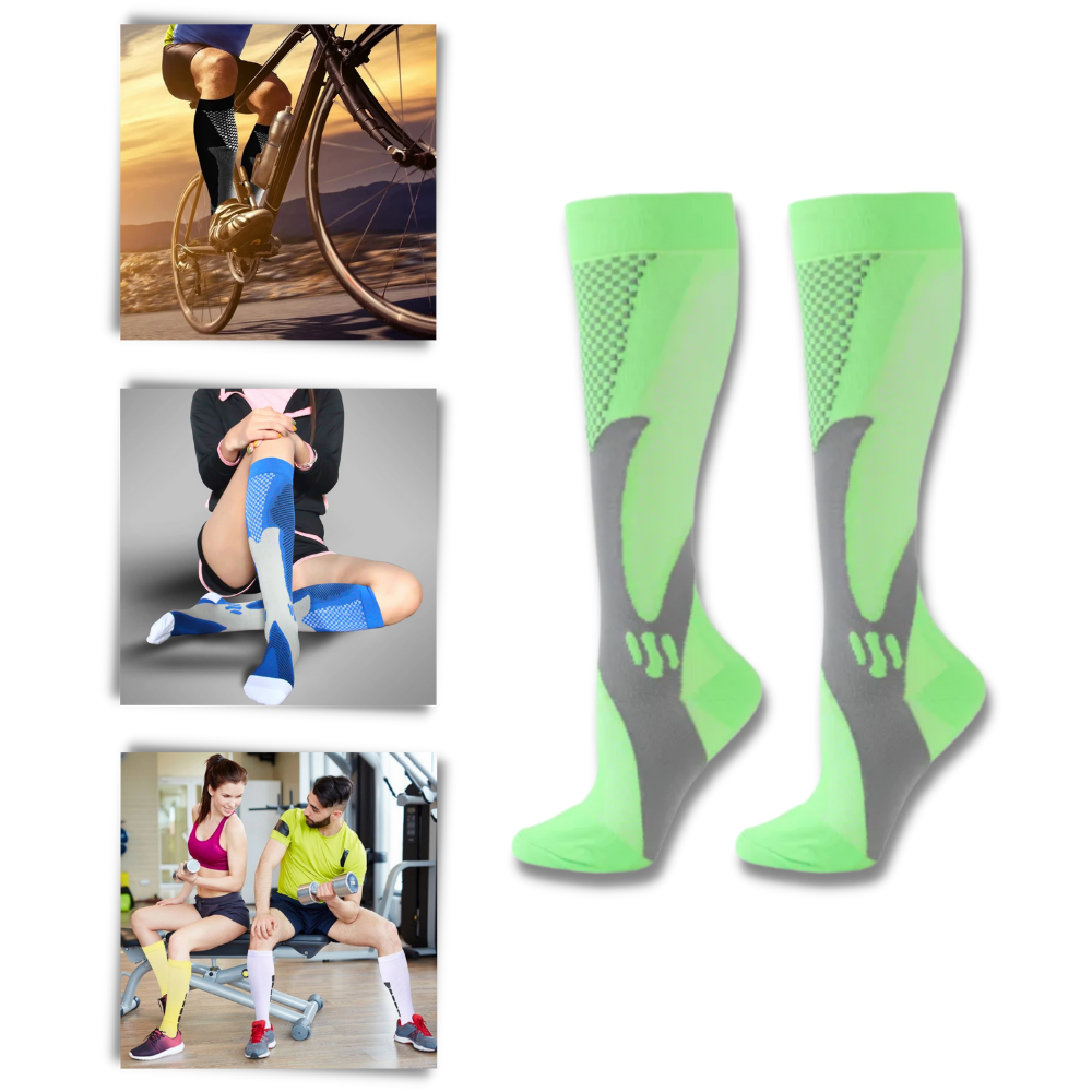 Chaussettes de compression fonctionnelles et élégantes

 - Ozerty