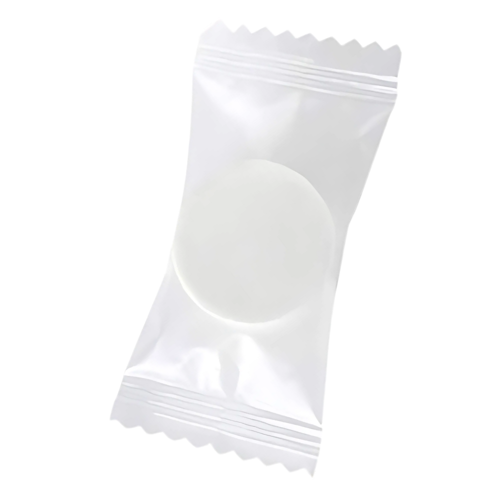 Serviettes compressées en coton doux -50 pièces - Ozerty