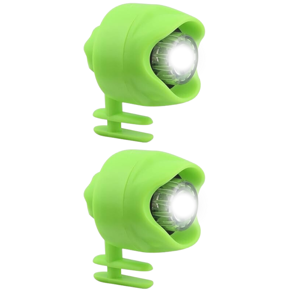 Lumière étanche et main libres pour Crocs -Vert - Ozerty