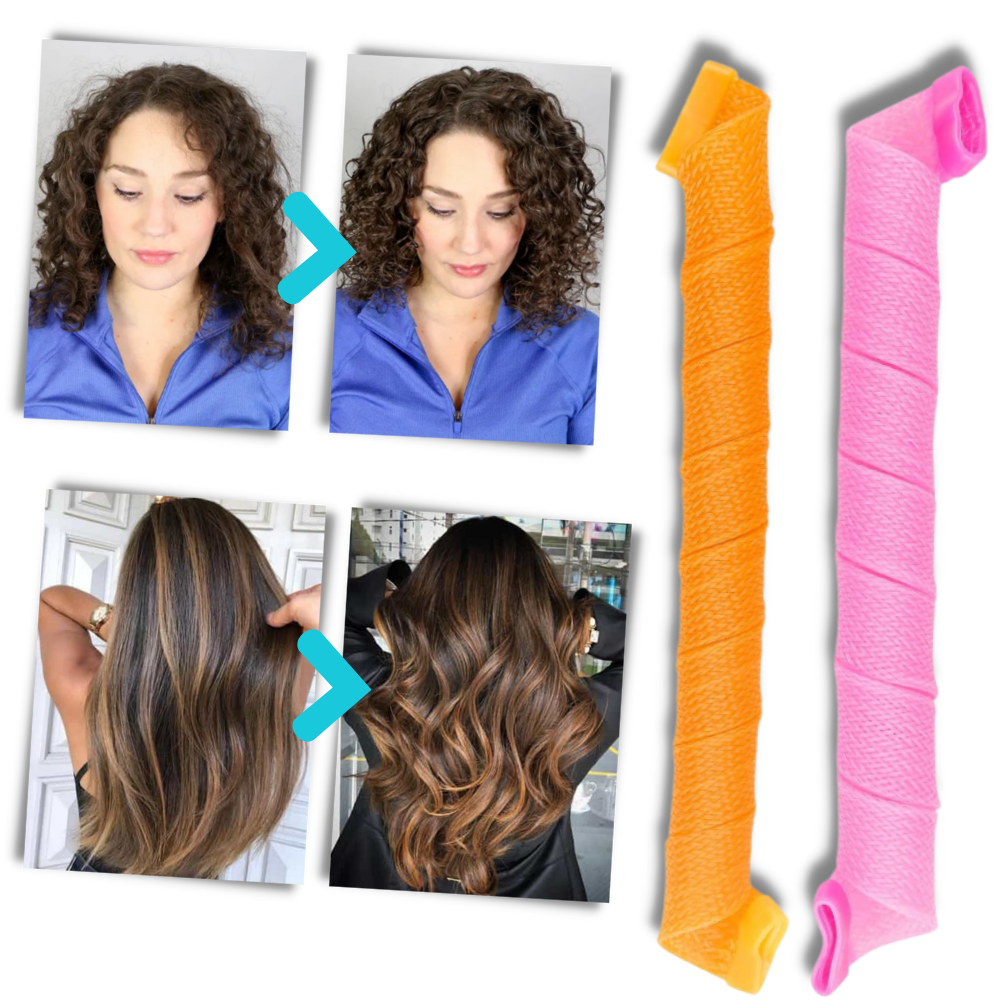 Kit de rouleaux pour boucler les cheveux sans chaleur

 - Ozerty