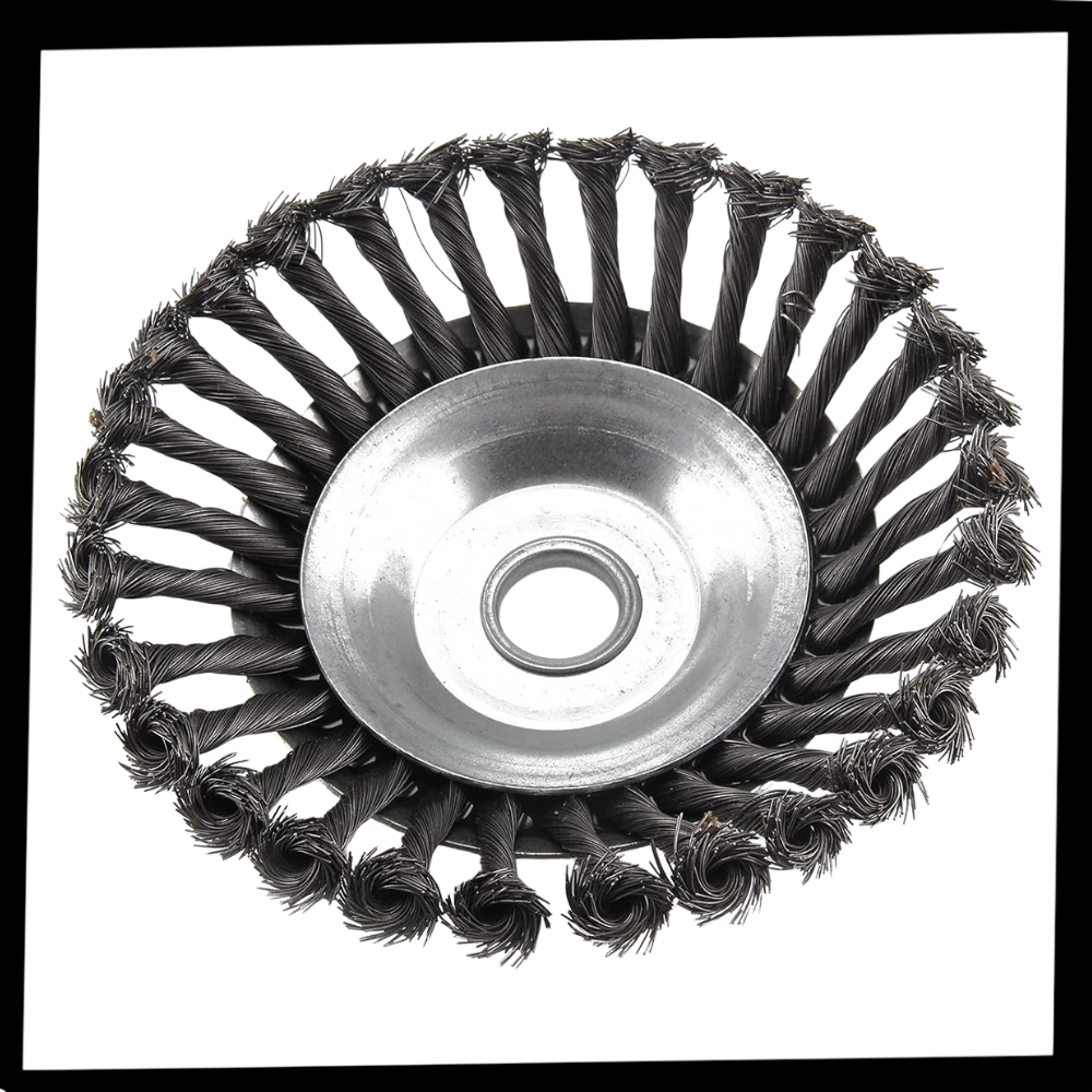 Brosse de désherbage pour débroussailleuse - Ozerty